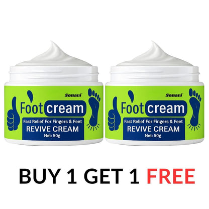 Foot Cream Fast Relief for Fingers & Feet Revive Cream (Pack of 2)