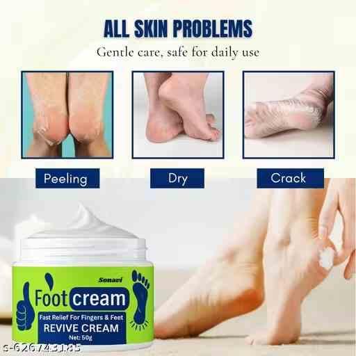 Foot Cream Fast Relief for Fingers & Feet Revive Cream (Pack of 2)
