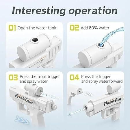 Prank Water Gun Toy (Assorted Colors)